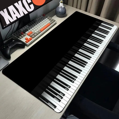 Trend Vintage Music Notes Piano Gaming Mouse Pad PC Laptop Gamer Mousepad Anime Antislip Mat Keyboard Desk Mat For Overwatch