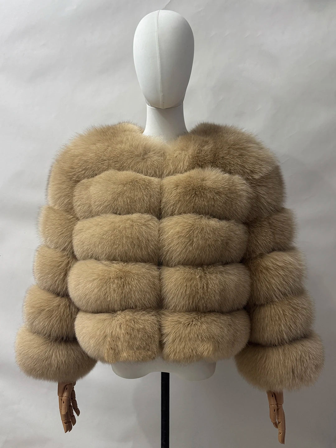 Women's Fur Coat Fox Fur Jackets for Women Clothing Natural Real Fox Fur Jacket Coats for Women Fur Jacket in Promotion
