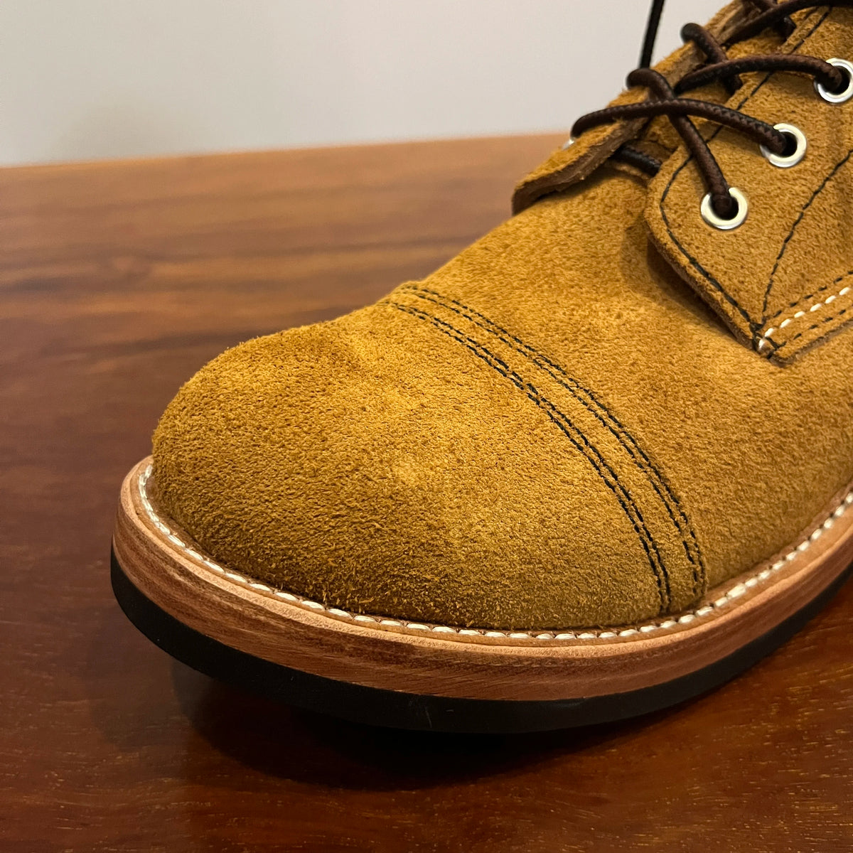 AN2 Rock Can Roll Super Quality Handmade Goodyear Welted Skill Italian Cowhide Suede Boot Custom Made Available