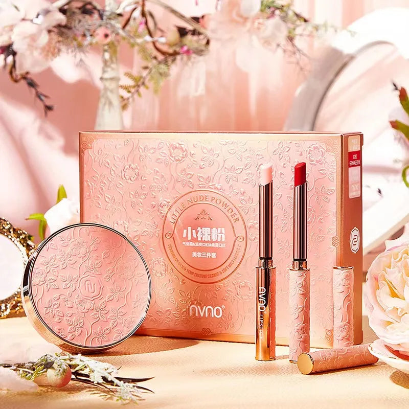 Make Up Sets Eyeliner Pencil Eyeshadow Highlighter Shadows Face Powder Foundation Concealer Lipstick Wholesale Cosmetic Gift Box