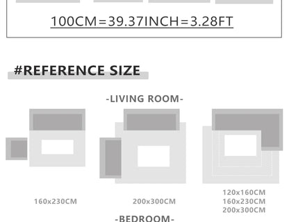 Bedroom Carpet Non-slip Dirt-resistant Wear-resistant Floor Mat US Dollar Bedside Rugs Long Home Decoration Mats Alfombra 침실 카펫