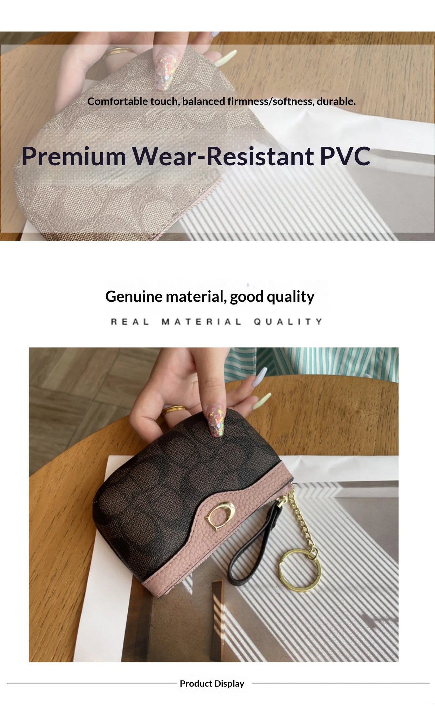 2026 New Classic Old Flower Small Wallet, Women's Mini Wallet, Coin Small Bag, Change Bag, Leather Wallet, Storage Bag, Card Bag