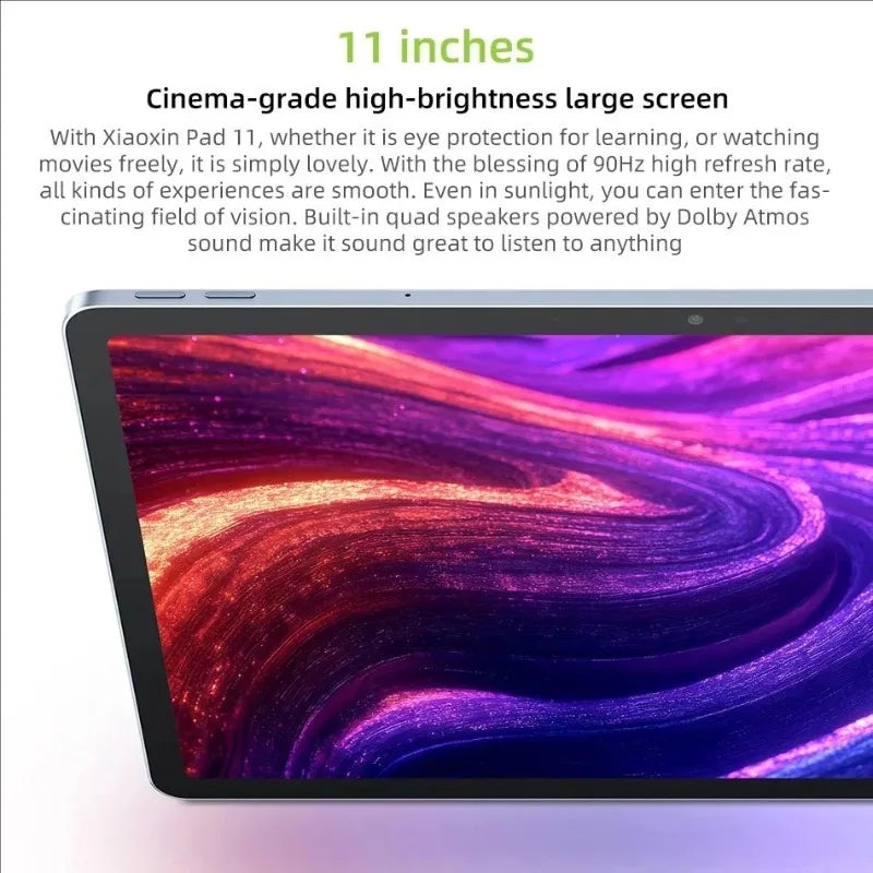 Chinese Rom Original New Lenovo Xiaoxin Pad 11 2025 MTK Dimensity 6300 11" 2.5K Screen 7040mAh WIFI Android Tablet