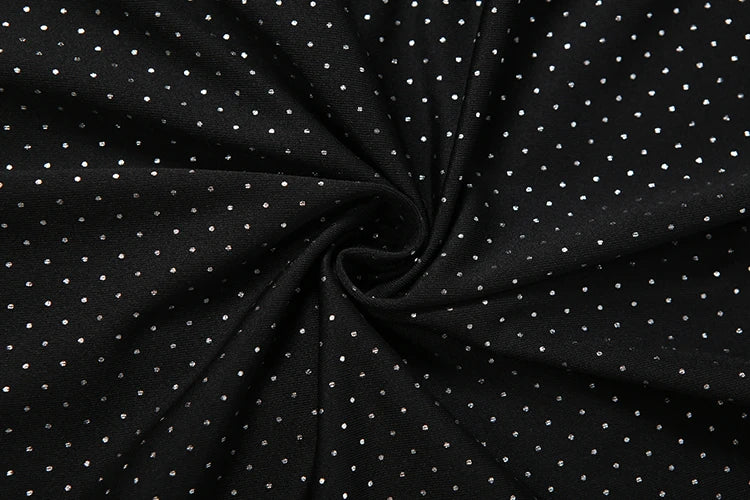 Nibber Backless Romper Women Sexy Halter Glitter Dot Print Sleeveless Midnight Wild Summer Sexy Skinny Club Vacation Playsuits