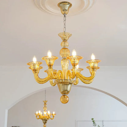Deco Home Led chandelier crystal lamp for living room parlor Italy hanging crystal sconce Hotel fixtures Lustre Cristal lighting