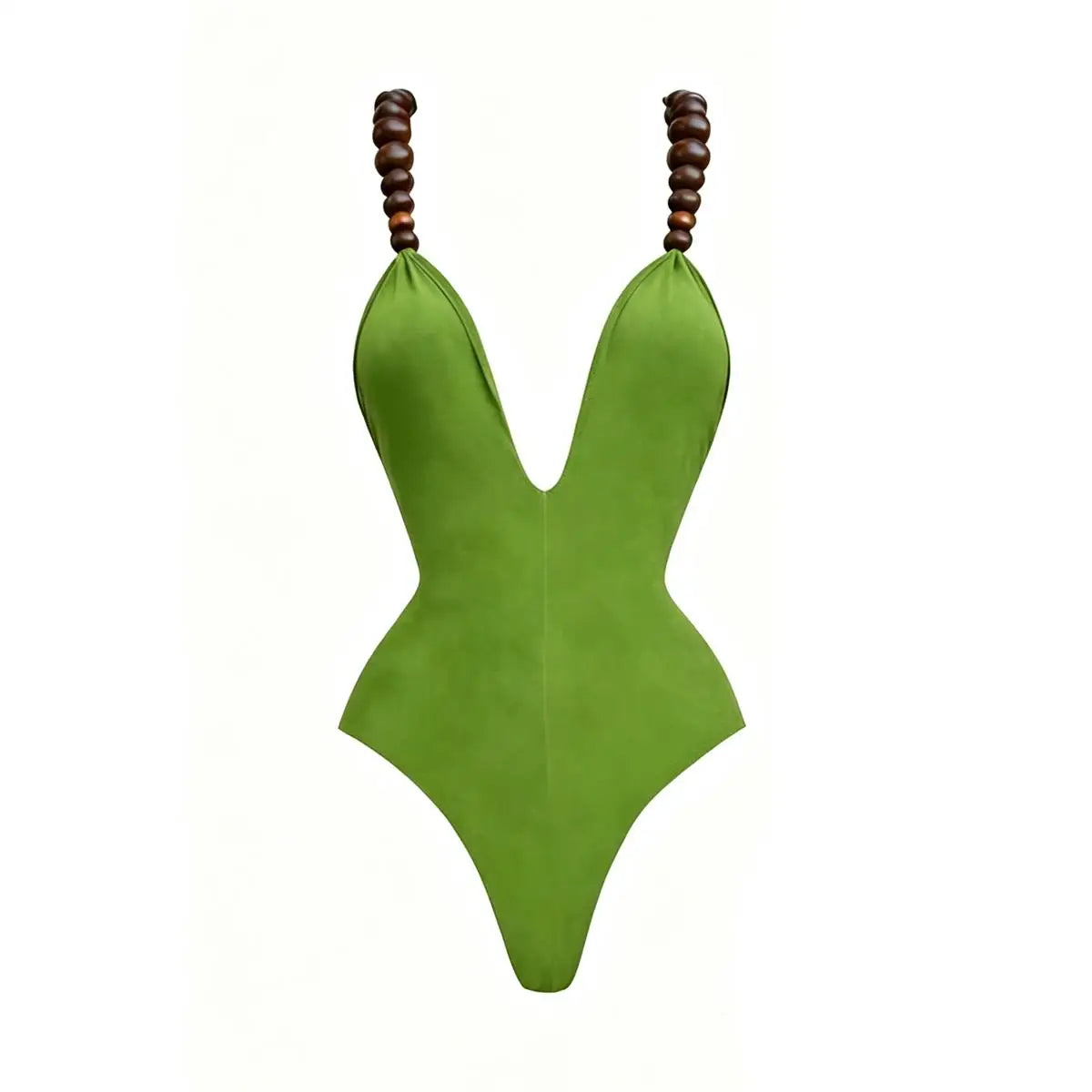 Beads 2Pcs Halter Swimsuit 2026 New Bandeau Biquini Sexy Bikini Women Swimwear Push Up Bathing Suits Female Long Skirt Beachwear