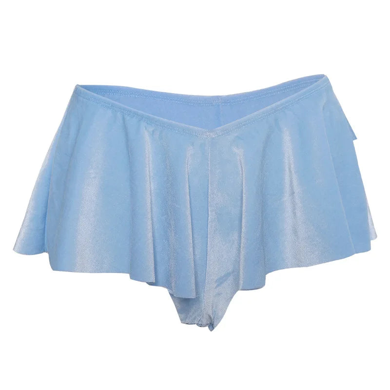 Europe and the United States explosive summer hot selling new women's low-waist loose casual hem short culottes