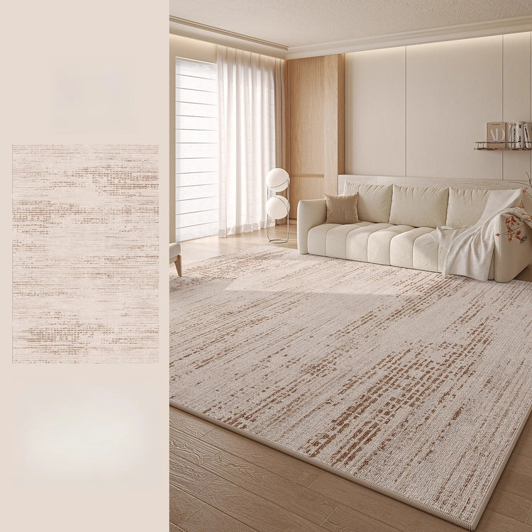 Cream Style Rugs for Bedroom Large Area Living Room Decoration Plush Carpet Home Fluffy Soft Floor Mat Thick Washable Lounge Rug