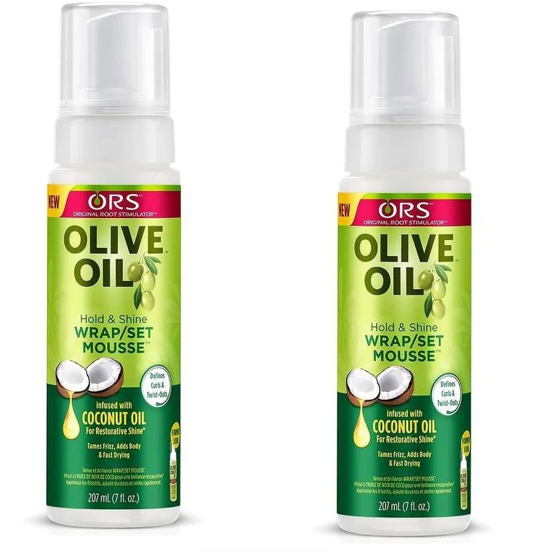 Curly Hair Mousse For Wigs Strong Hold Olive Oil Hair Styling Mousse Anti-Frizz Hair Foam Mousse For Styling Hair Women Men