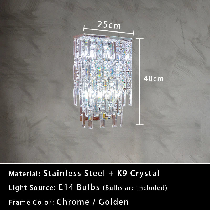 Luxury Crystal Long Pendant Lights Modern Lustres LED Chrome Hanging Lamps for Ceiling Silver Home Decor for Dining Room Remote
