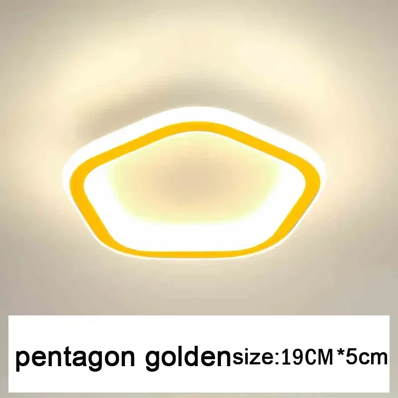 LED Strip Aisle Ceiling Lights Modern Minimalist Living Room Lamps For Balcony Entrance Staircase Home Decor corridor lamp