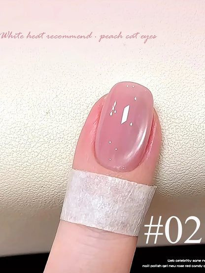 MIANEL 12ML Hit Product Gold Amber Cat Eye Gel Nail Polish 2026 New Blue Glass Beads Cat Eye Gel Nail Green Nails 1-21pcs
