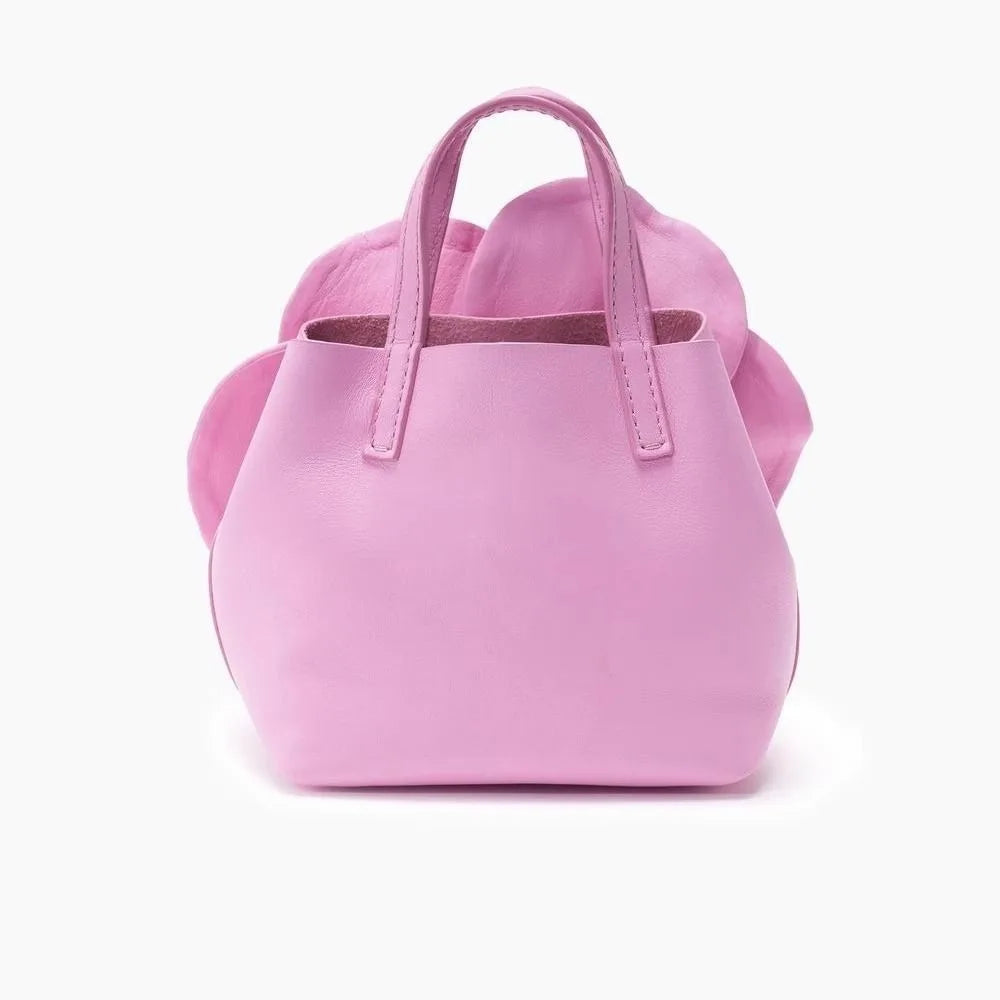Innovative Chinese-Style Floral Bucket Bag Drawstring French Mini Tote Bag Flower Bucket Purse Women Luxury Designer Handbags