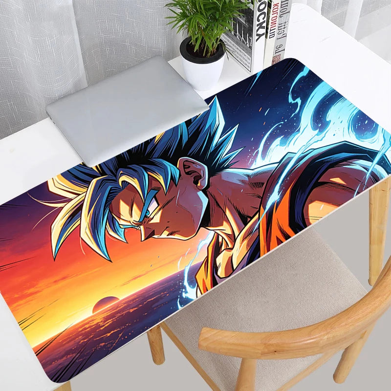 Dragon Ball Z Mouse Pad Large Mouse Mat Computer Keyboard Pad XXL Colorful Desk Mat Laptop Gaming Accessories DBZ Anime Mousepad
