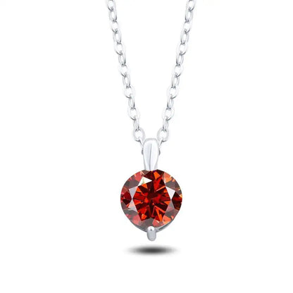 TY D VVS1 Moissanite Necklace Diamond Pandent 1-3ct GRA Certified s925 Sterling Silver 18k Necklaces for Women Dainty Gift
