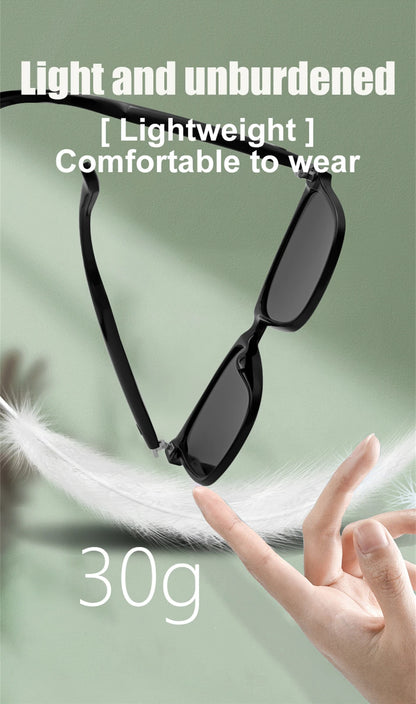 New Smart Glasses Intelligent Driving Navigation Wireless Music Play Outdoor Sunglasses Bluetooth Call Anti-blue Light Eyeglass