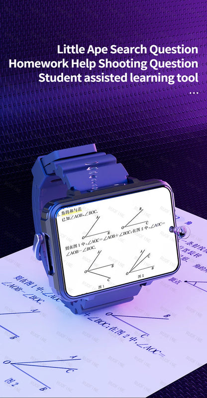 VP999 Android Smart Watch For Man 4G LTE Sim Card Phone Big Screen GPS Sports Electronics Smart Men's Wrist Global Version 2025