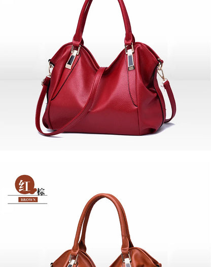2026 Fashion Soft Leather Luxury Designer Handbag Large Capacity Women's Bag Women's One Shoulder Crossbody Bag Bolsas De Mujer