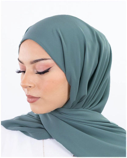 Pin Free Instant Chiffon Hijab Women Jersey Bonnet Islam Shawls and Wraps Bonnet Hijab Underscarf Cap Foulard Femme