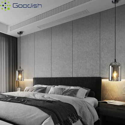 Modern Crystal Coal Oil Glass Stone Bottle LED Pendant Lights Art Creative Indoor Lamps for Bedroom Home Decoration Chandeliers