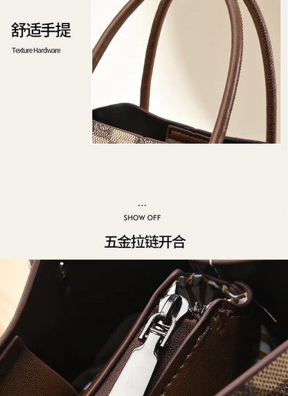 2026 New Fashion Women's Bag High Quality Versatile Retro Bucket Bag Designer Luxury Handbag Trend Ladies Shoulder Crossbody Bag