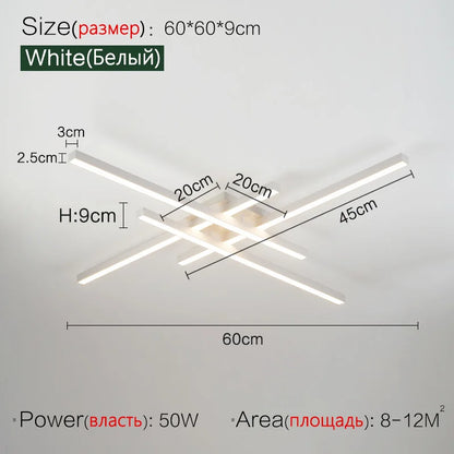 Ceiling light simple modern bedroom  atmosphere duplex villa hall Nordic lamps minimalist living room lamp room ceiling lights
