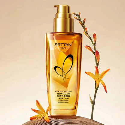 Deep nourishing hair care essential oil can increase luster and improve hair repair and damage fragrance