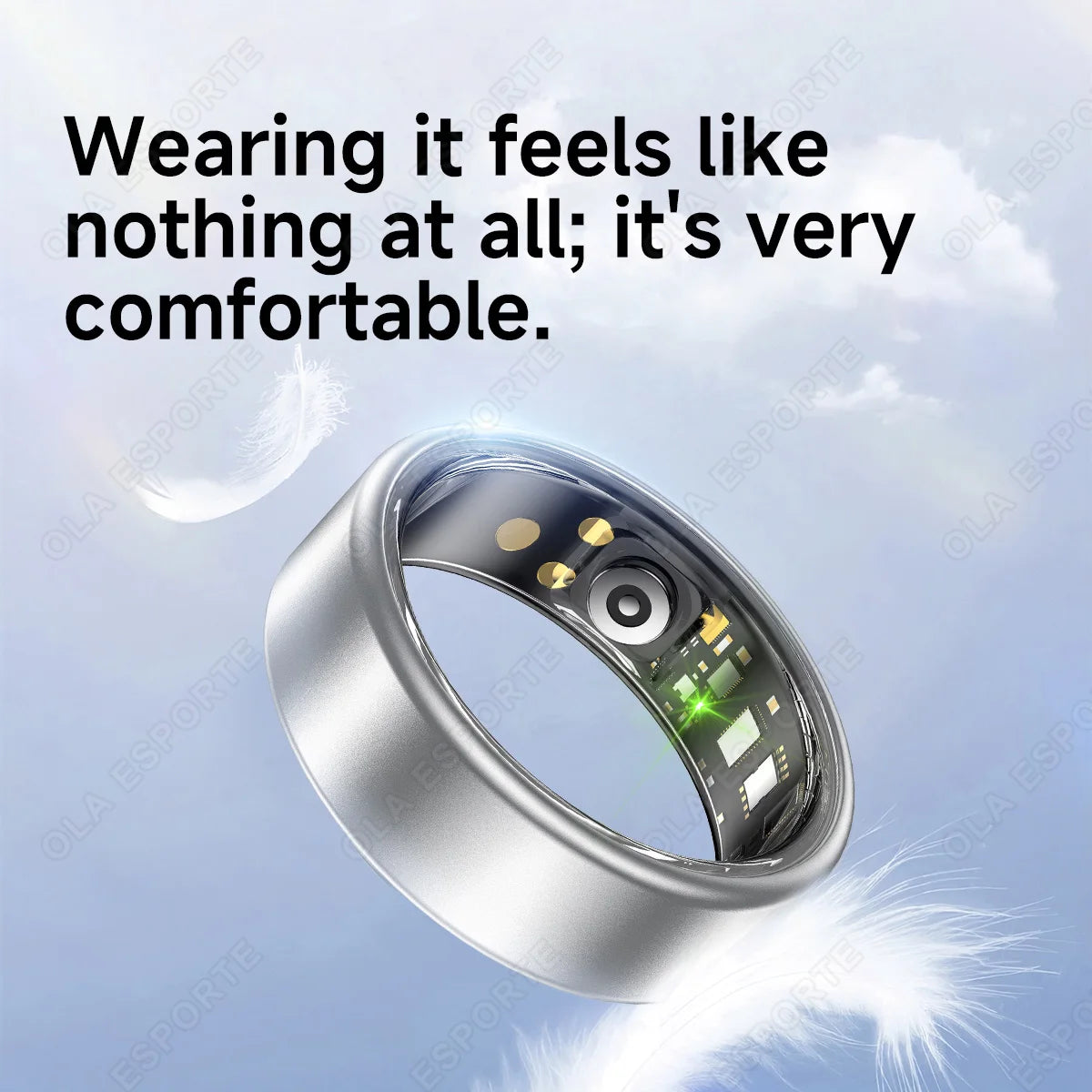 2026 Smart Ring New Technology free gifts Couple Ring for Women Men  Waterproof Sport Rings Heart Rate Pressure Monitor All Size