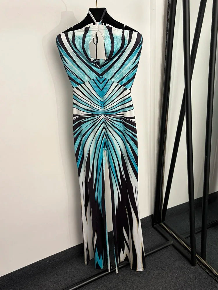 Designer Autumn Prints Jumpsuits Women’s