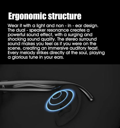8K AI Smart Glasses With 100MP Camera Chat GPT Touch Sport Sunglasses Bluetooth Call Video Music Player ForMen Women