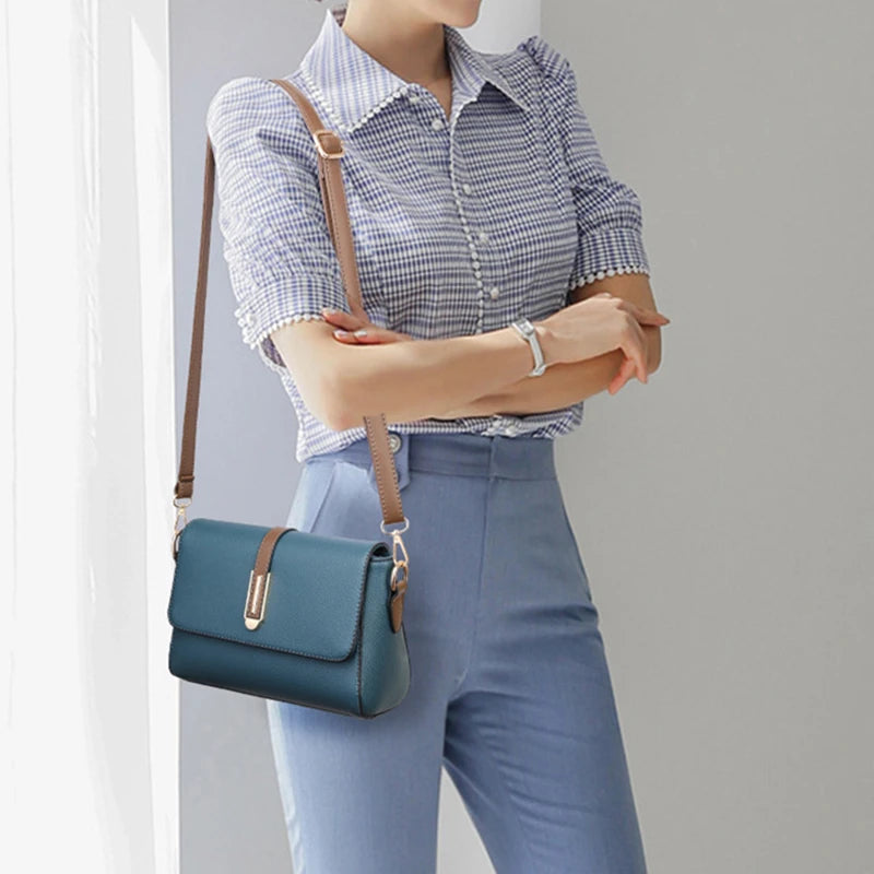Fashion Luxury Design Women Small Shoulder Crossbody Bags Ladies Square Bag Satchels Cluthes Messenger Bag Ladies Flap Handbag