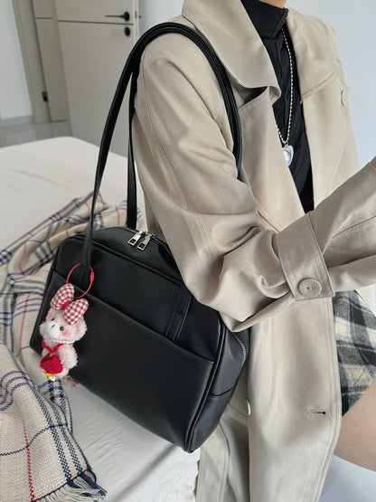 CGCBAG Vintage Designer Luxury Women Tote Bag Casual Lage Capacity Female Shoulder Bag High Quality PU Leather Ladies Handbags