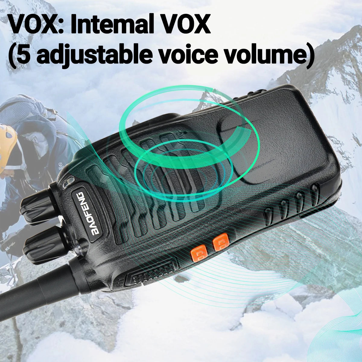 4/6PCS Baofeng BF-88E PMR446 Walkie Talkie Wireless Copy Frequency Long Range UHF 400-470MHz Ham Radio For Hunting Travelling