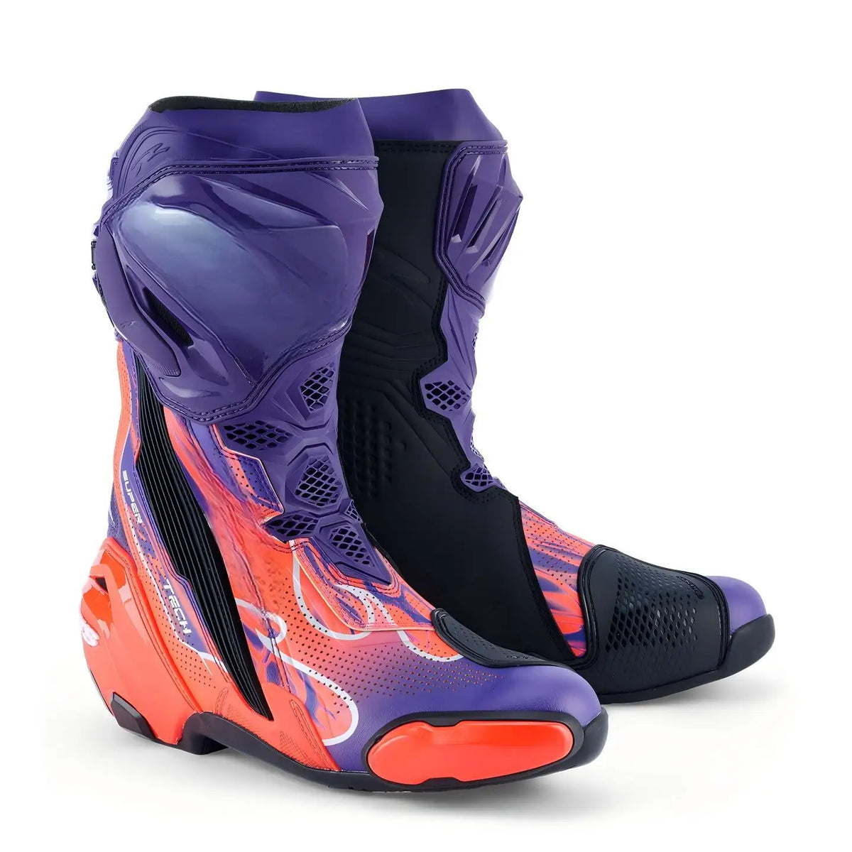 Professional Racing Boots Motorcycle Riding Boots Motorcycle Boots Anti Fall Motorcycle Boots Racing Boots Supertech R