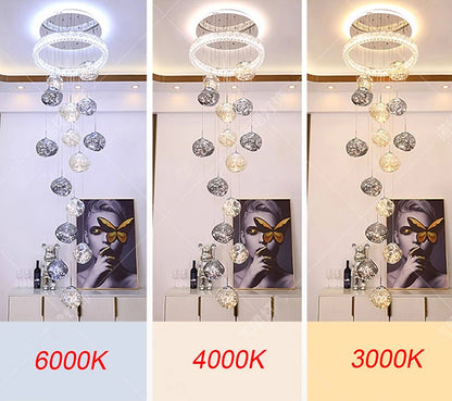 Modern Stair chandelier Pendant lights indoor lighting Ceiling lamp hanging light led Chandeliers for living room indoor lightin