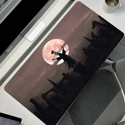 Gamer XL Desktop Decoration Computer Gaming Mouse Pad Game Bloodborne Large Pc Mousepad Office Computer Keyboard Desk Mat Carpet