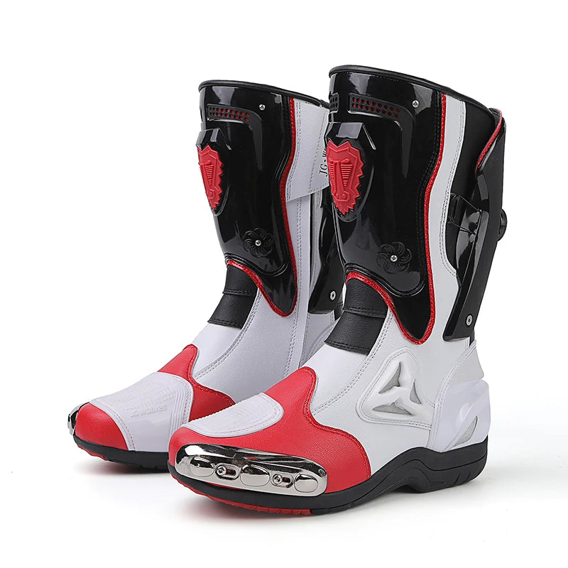 Motorcycle Platform Boots Motorcycle Cross-country Professional Racing Boots Breathable Wear Safety To Protect Motorcyclists