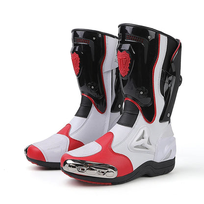 Motorcycle Platform Boots Motorcycle Cross-country Professional Racing Boots Breathable Wear Safety To Protect Motorcyclists
