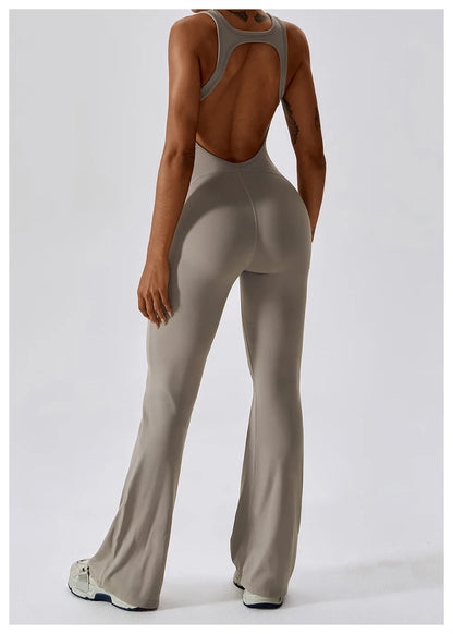 Women Training Yoga Suit Sportswear Gym Set Women 1 Pcs Sports Jumpsuit Fitness Rompers Stretch Female Push Up Workout Bodysuits