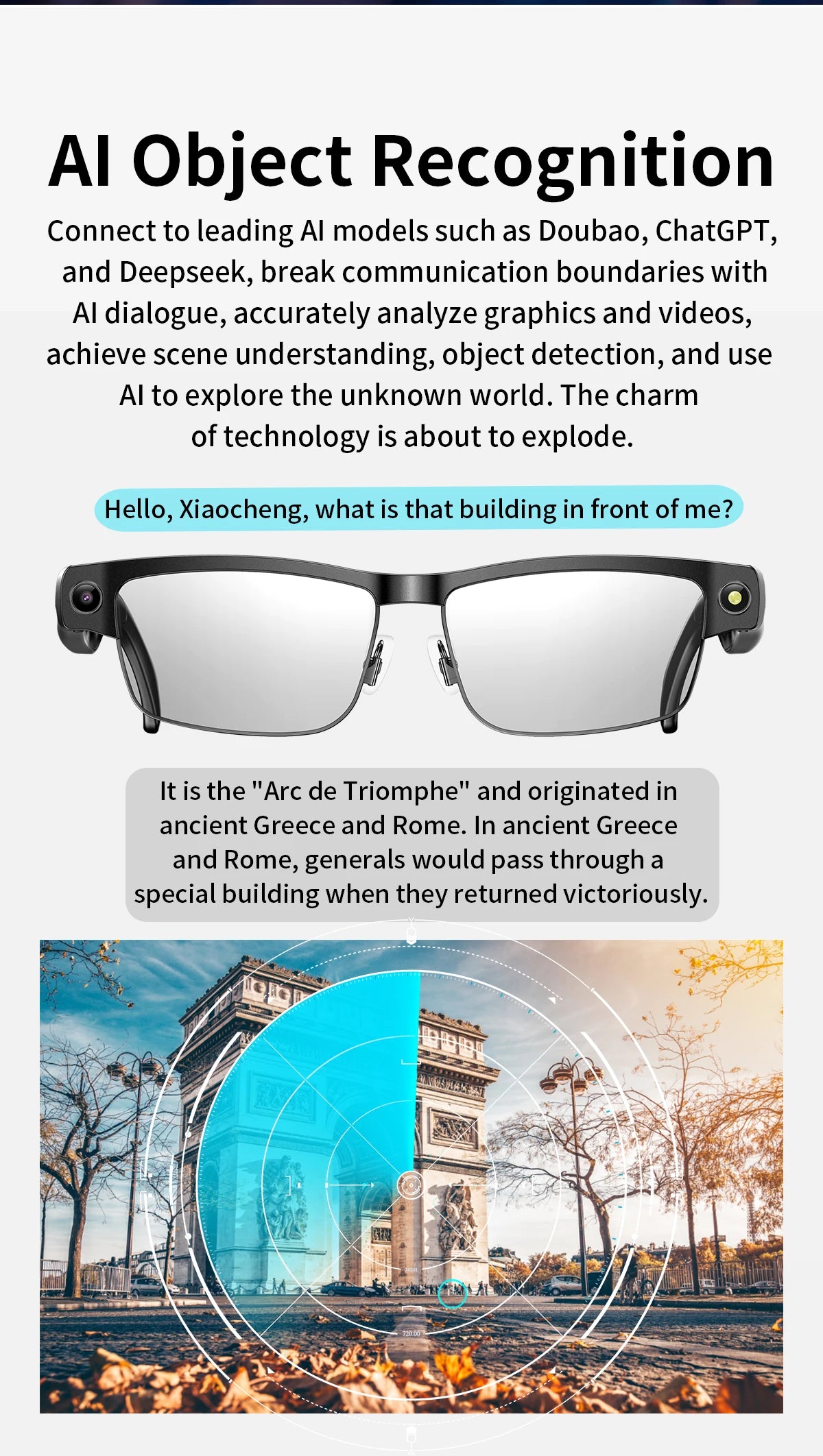 2026 4K Smart Glasses AI Translation Color-changing Lenses High-definition Voice Call Music Local Open-ear Audio Smart  Glasses