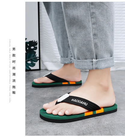 Men's Summer Flip Flops EVA Non Slip Slippers Soft High Quality Sandals Beach Indoor Slides Ultralight Fashion Orginal Shoes