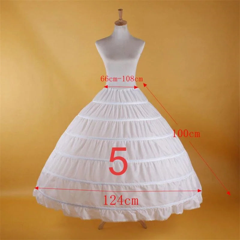 New Bridal Wedding Petticoat Underskirt Prom Hoop Crinoline Fancy Skirt Slip 11 Styles Customized