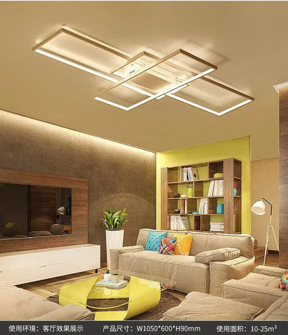 Remote Control Living Room Ceiling Lights Modern Dimmable led Ceiling Lamps Restaurant LED Ceiling Light Dining Room Lighting
