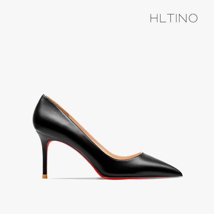 Woman Shoes 2025 Luxury Brand Red sole Pumps Red Bottom Pointed Toe Designer High Heels Party Elegant Fashion Ladies Shoes 12cm
