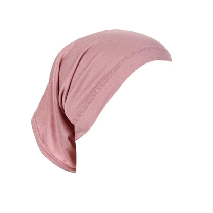 Muslim Underscarf Turban Hijab Ninja Inner Hat Women Chemo Cap Hair Loss Cover Bonnet Instant Bonnet Femme Musulman Headband