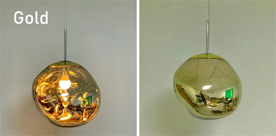 Nordic LED Lava Pendant Lights PVC Lighting Ideal for Living Room Indoor Decor Home Fixtures Loft Kitchen Hanging Lamp