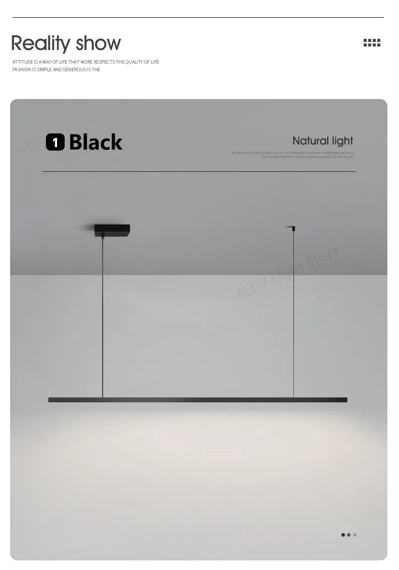 Pendant lights restaurant lights Nordic modern minimalist office long bar dining room chandeliers kitchen lamps LED Chandelier