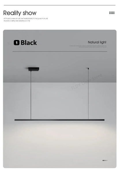 Pendant lights restaurant lights Nordic modern minimalist office long bar dining room chandeliers kitchen lamps LED Chandelier