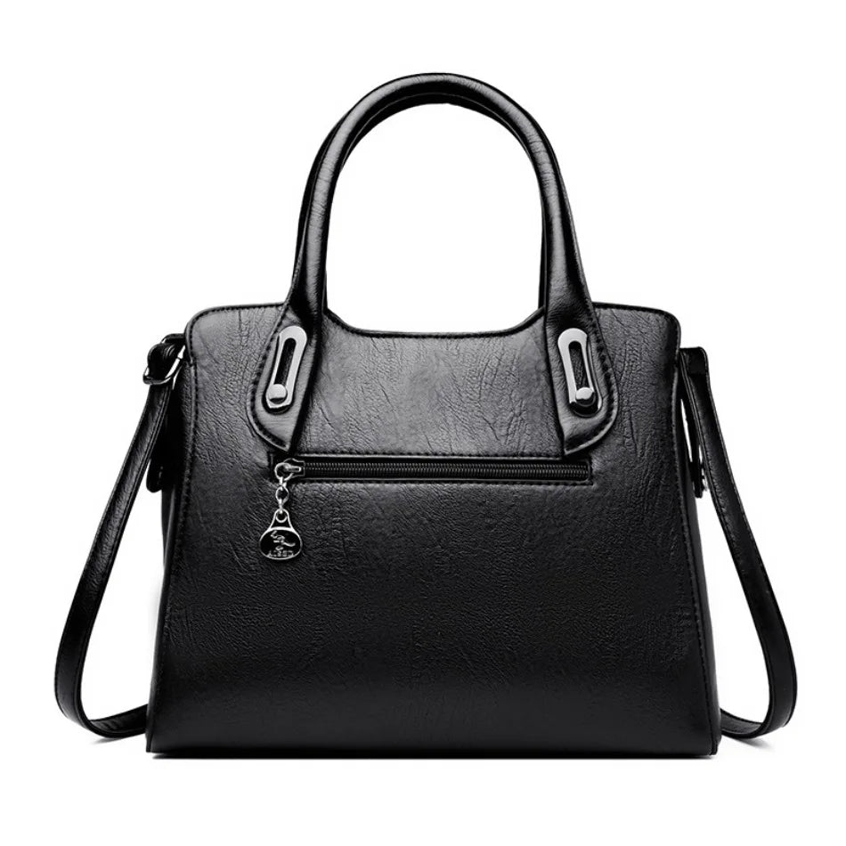 3 Layers Large Capacity Designer Women Top-Handle Bags Shoulder Crossbody Bags for Women Luxury Patent Leather Casual Tote Bag