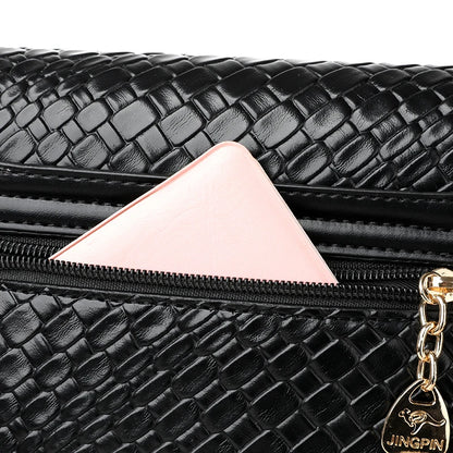 High Quality Soft Leather Purse Fashion Women Shoulder Messenger Bag Multi-pocket Wear-resistant Bag Luxury Ladies Handbag Sac